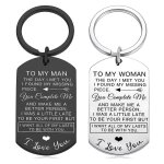 Porte - cls  a mon homme / ma femme   je t'aime  pour couple, cadeau d'anniversaire ou de saint ...
