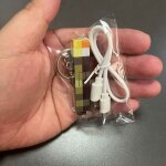 Porte - clés lumineux led avec thème de jeu, rechargeable par usb, torche environnante, mini torche, ... Porte - clés lumineux led avec thème de jeu, rechargeable par usb, torche environnante, mini torche, ...
