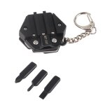 Porte - clés multi - outils hexagonal, couteau pliant multifonctionnel portable en acier inoxydable avec ... Porte - clés multi - outils hexagonal, couteau pliant multifonctionnel portable en acier inoxydable avec ...