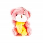 Porte - cls ours en peluche, diverses couleurs ysk4427