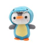 Porte - cls en peluche, 1 pice, mignon, pingouin, abeille, animal en peluche, pendentif, anneau porte ...