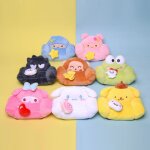 Porte - cls en peluche pour enfants, 13 styles, kawaii tsum kuromi, mlodie, cannelle, ours en peluche, ...