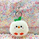 Porte - cls en peluche de poulet mignon de dessin anim pour hommes et femmes couple dcoration de sac ...