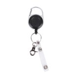 Porte - clés rétractable avec câble métallique en nylon de 60cm, porte - clés à recul pour une utilisation ... Porte - clés rétractable avec câble métallique en nylon de 60cm, porte - clés à recul pour une utilisation ...