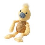 Porte - cls de sac en forme de singe banane, pendentif en peluche, mignon, poupes de dessin anim kawaii, ...