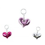 Porte - cls en tissu peluche coeur 5cm midex ysk180