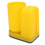 Porte - gobelet de brosse à dents polyvalent, design simple et moderne, gain de place, support mural ... Porte - gobelet de brosse à dents polyvalent, design simple et moderne, gain de place, support mural ...