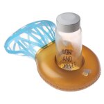 Porte - gobelet flottant en diamant, anneau de natation pour piscine, jouets d'eau, bateau de fte, porte ...