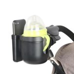 Porte - gobelet de poussette avec bote de rangement pour tlphone, multifonctionnel, adapt aux enfants, ...