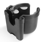 Porte - gobelet universel 2 en 1 pour poussette de bb, support de bouteille en plastique abs rotatif ...