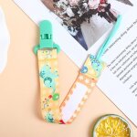 Porte - mamelon pour b�b�, 1 pi�ce, cha�ne de sucette, clips de sucette, anneau de dentition, corde anti ...