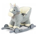 Porteur cheval polly gris