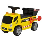 Porteur enfant camion benne basculante pelle sons lumi�res noir jaune
