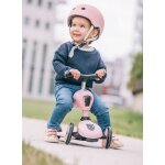 Porteur evolutif en trottinette highwaykick 1 rose - scoot & ride