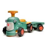 Porteur tracteur maurice 1er age avec remorque - vert - falk - ds 12 mois - fabriqu en france - contient ...
