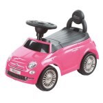 Porteur / trotteur bte / fiat 500 trotteur / rose port