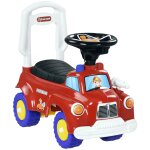 Porteur trotteur enfants v�hicule a pousser camion de pompier 18 - 36 mois - coffre phares musique - ...