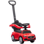 Porteur voiture enfant mercedes - benz classe c �volutif 18 - 36 mois effets sonores rouge