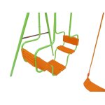Portique acier  eva  - 1. 96m - 3 agrs