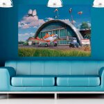 Poster xxl dusty crophopper planes disney pixar 160x115 cm - enfants