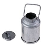 Pot bouilloire a lait en mtal, ferme a la mode 1:12, maison de poupe, accessoires miniatures pour enfants, ...