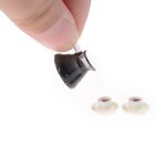 Pot a caf� et soucoupe miniature pour maison de poup�e, jouets de simulation de cuisine, 3 pi�ces / ensemble ...