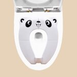 Pot ergonomique portable et pliable pour bb, sige de toilette, sige de toilette standard, pour voyage ...