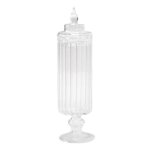 Pot miniature en verre transparent avec couvercle pour décoration et rangement de maison de poupée à ... Pot miniature en verre transparent avec couvercle pour décoration et rangement de maison de poupée à ...