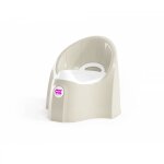 Pot pasha potty blanc cass� beige