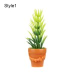 Pot de plante verte miniature 1:12, accessoires de meubles pour maison de poupée, jouets, mini arbre, ... Pot de plante verte miniature 1:12, accessoires de meubles pour maison de poupée, jouets, mini arbre, ...