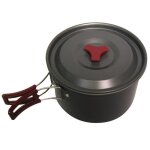 Pot pliant en alliage d'aluminium, poign�e 3l, ustensile de cuisine, camping en plein air pique - nique ...