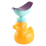 Pot de toilette portable anti fuite pour bb, urinoir de canard jaune, toilette d'urgence de voyage, ...