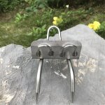 Poteau en acier inoxydable 304, outil d'escalade, pointes d'escalade pour la chasse, observation et cueillette ...