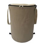 Poubelle de camping pliable et portable, d'extrieur, fournitures camping, sac rangement jardin marron ...