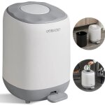 Poubelle a couches - twinky - capacit 16l - impermable - gris