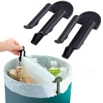 Poubelle pratique pour la maison, 2 pices / ensemble, support de verrouillage de sac, multi - outils, ...