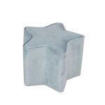 Pouf enfant lil sofa - roba - forme etoile - bleu clair