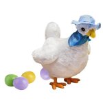 Poule electrique pour enfants, jouet electronique cratif, simulation de poussin, avec condensateur, ...