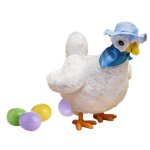 Poule electrique pour enfants, jouet electronique cratif, simulation de poussin, avec condensateur, ...