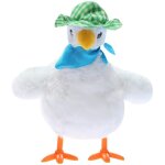 Poule electrique de pques, jouets en peluche avec lumires et sons pour la pose des ¿ufs, jouets amusants ...