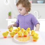Poulet en peluche pour enfants, jouet en peluche, a remonter, horloge, jouets educatifs pour bébés, cadeaux, ... Poulet en peluche pour enfants, jouet en peluche, a remonter, horloge, jouets educatifs pour bébés, cadeaux, ...