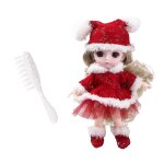 Poup�e a 13 articulations 16cm, v�tements a la mode, tenues, chaussures, poup�e, cheveux doux, ag�s de ...