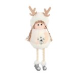 Poup�e ange en peluche, pendentif d'arbre de no�l, d�coration suspendue, ornements de f�te, cadeau de ...
