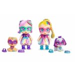 Poupe avec animal de compagnie famosa super cute rainbow party (26 cm)