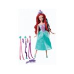 Poupe ariel coiffure de princesse - disney princess