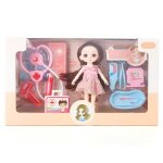 Poupes articules pour enfants, maquillage fait a la main, vlo, jouets 3d, princesse, nol, ensemble ...