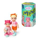 Poup�e - baby born - minis - vicky et mila - bonnet magique - accessoires assortis - 2 poup�es