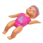 Poupe de bain pour bb, jouet educatif et mobile, etanche, a force d'inertie, a remonter, cadeau parfait ...
