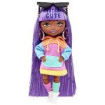 Poup�e barbie extra minis 7 cheveux violets