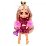Poupe barbie extra minis 8 robe a paillettes